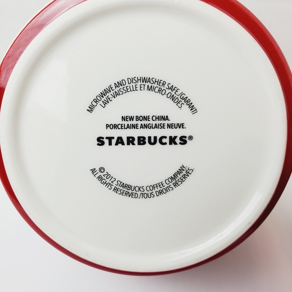 COPY - Starbucks Christmas Holiday Cup Red 2012 - Picture 4 of 6